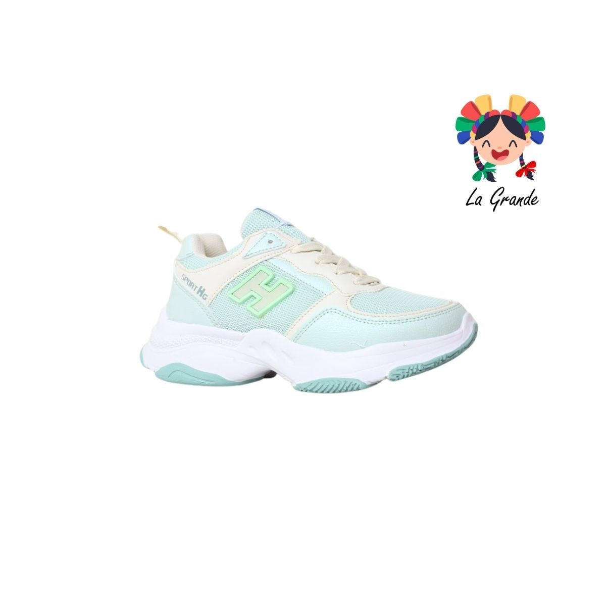 307 H-GROSS Vde Hielo Latte Tenis Deportivo para Dama