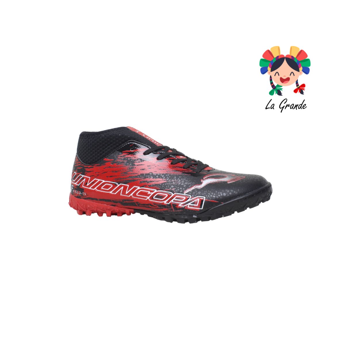 3090M UNION Ngo Rojo Tenis de Fútbol para Caballero