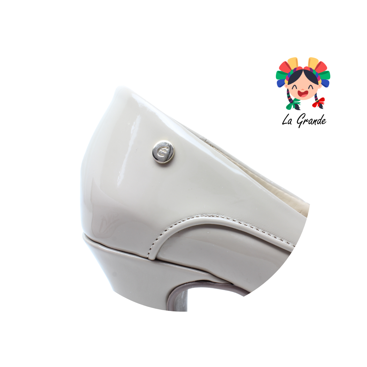 2414 ETNIA Clay Charol Zapatilla de Vestir para Dama