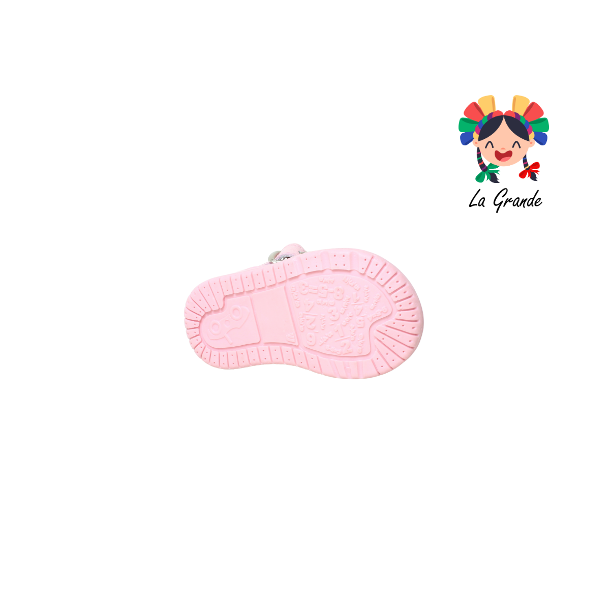 339 WIZZYZ Rosa Nacarado Zapato Casual para Bebé