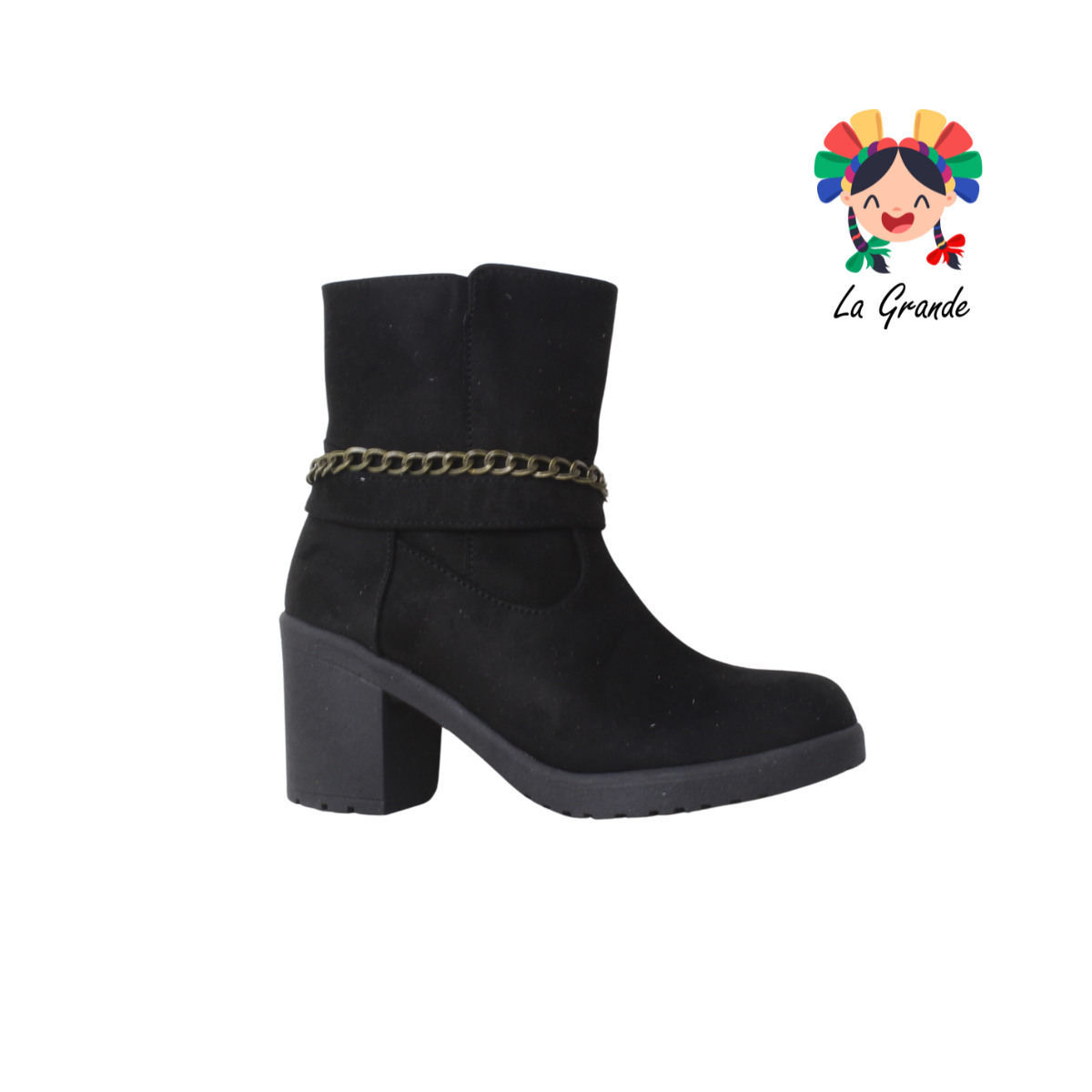 34 ALE REYNA Negro Prisco Bota Casual para Dama