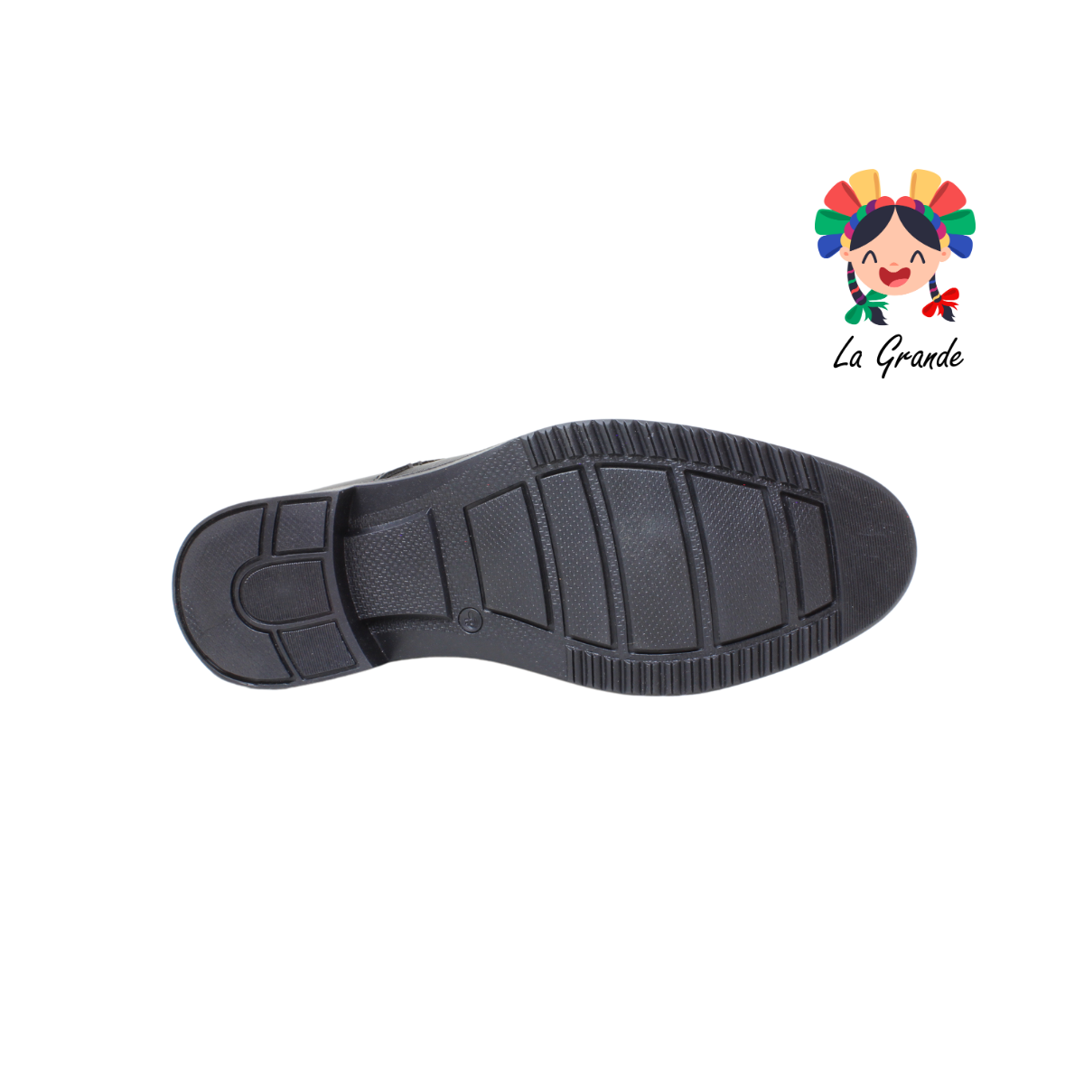 3754 CUSTOM Negro Atanado Sint Zapato Casual para Caballero
