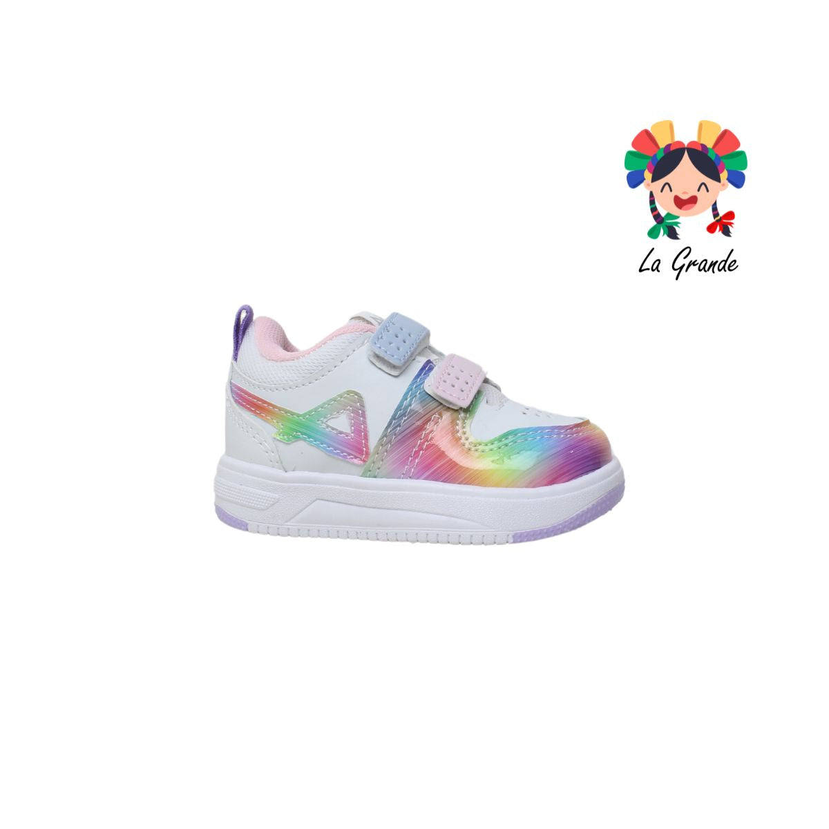 380 PICHUS Blanco Estela Sint Tenis Casual para Niña