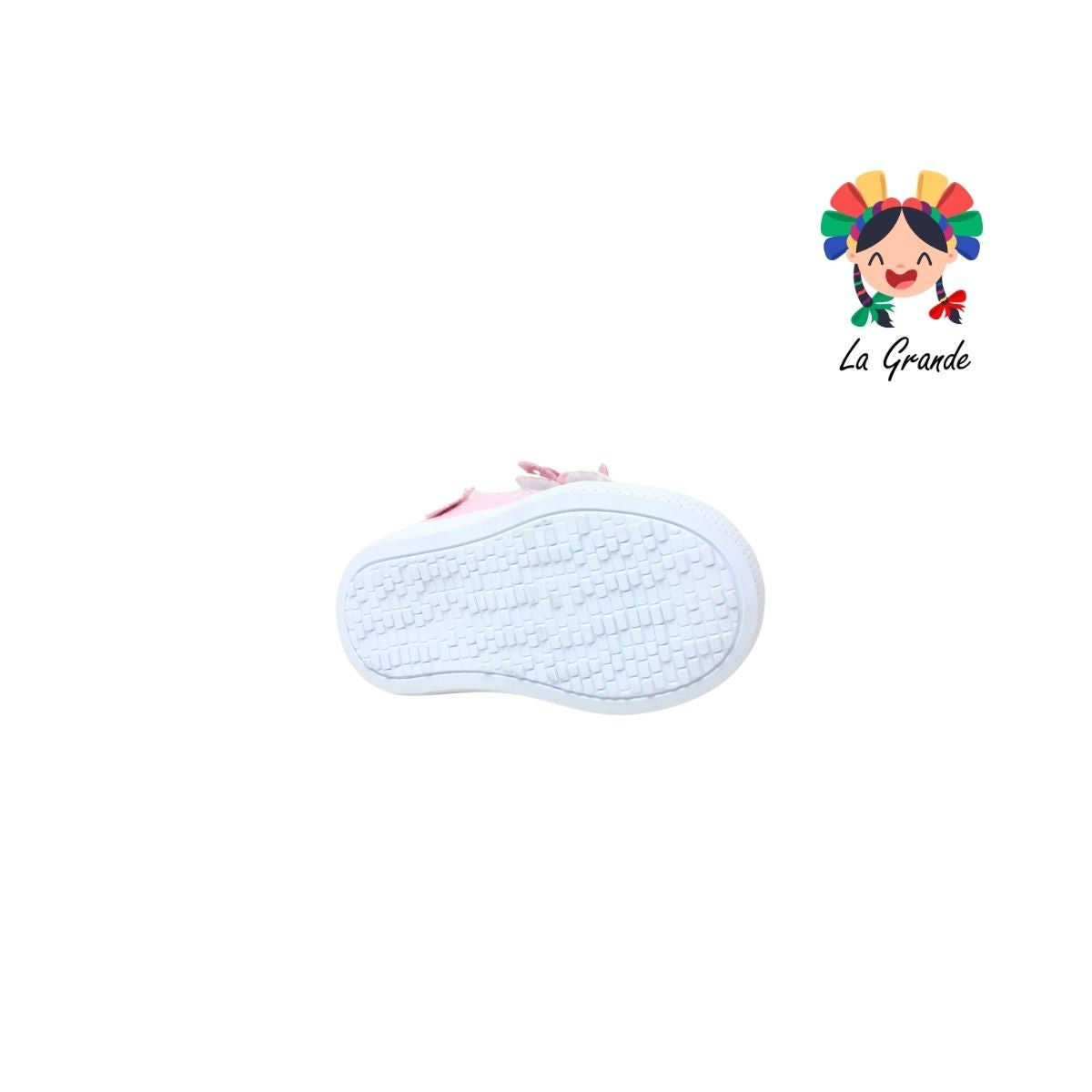 381061 PEKE KIDS Rosa Sintético Tenis Casual para Bebé