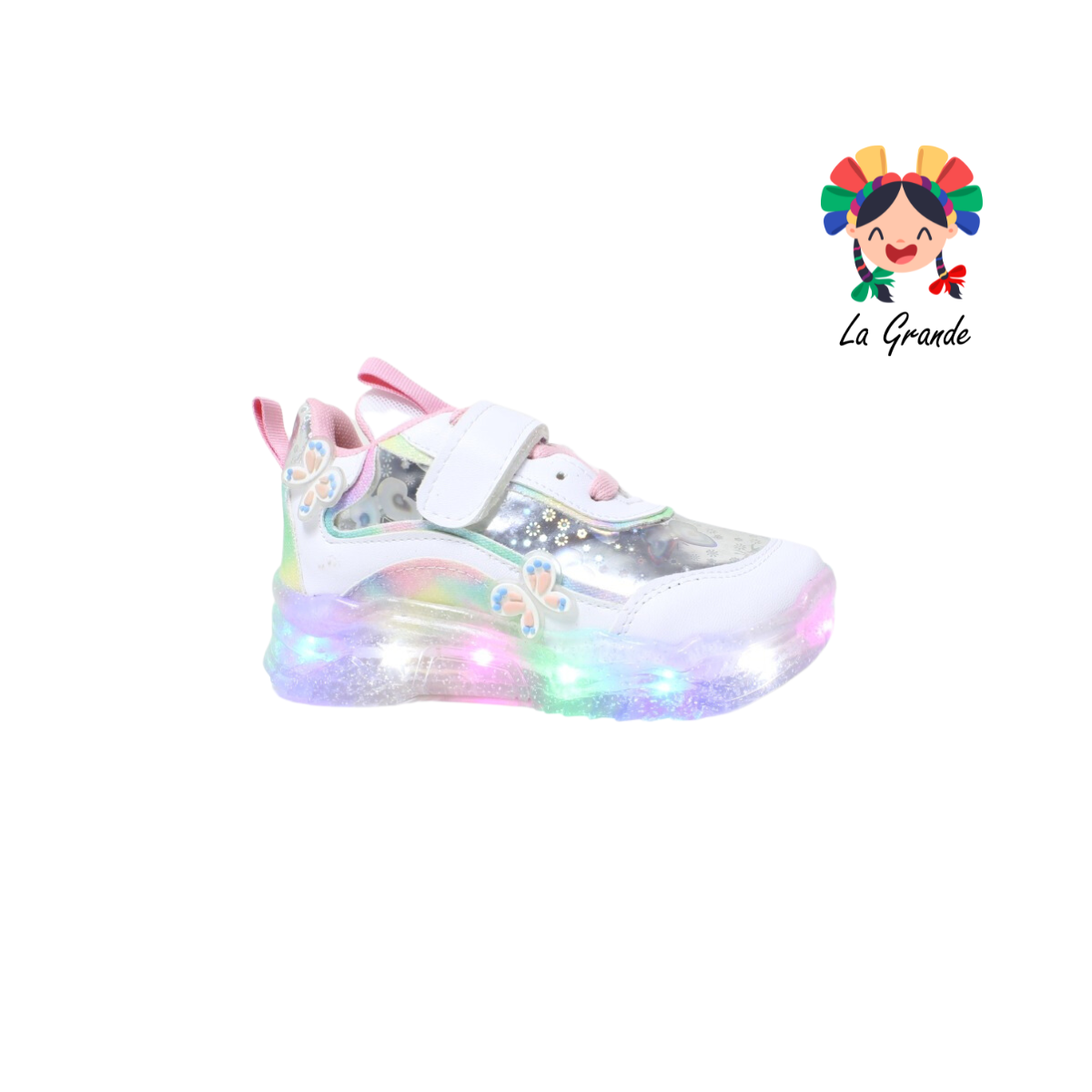 391 SWEET Multicolor Sint Tenis con Luz Led para Niña