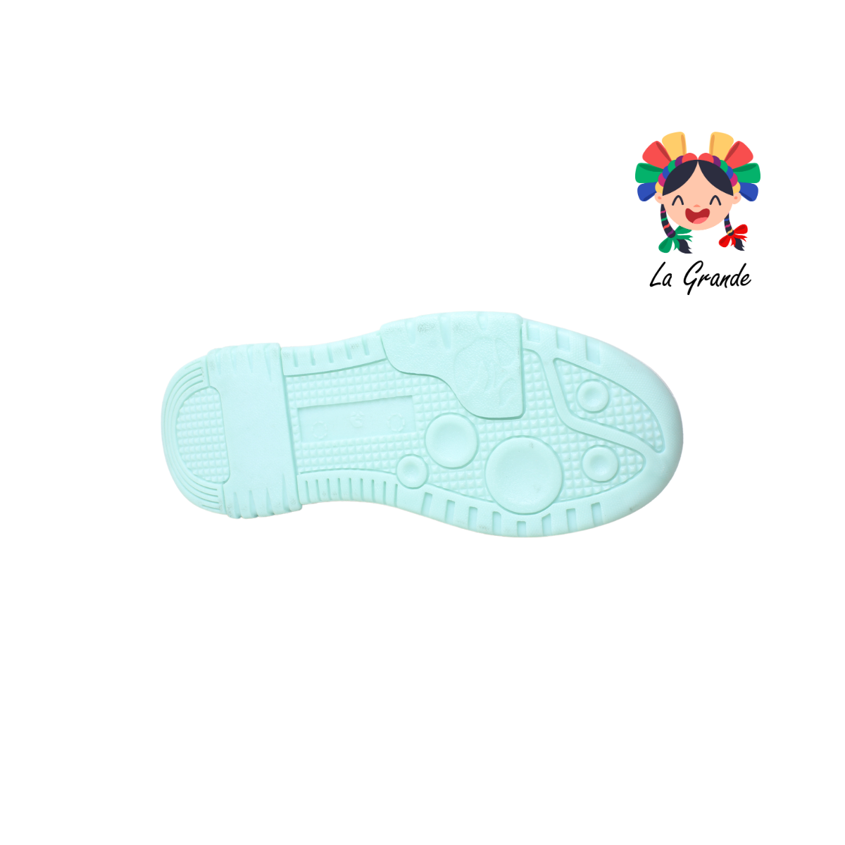 010890 PANAM Napa Gamuza Latte Menta Tenis Casual Original para Dama y Joven