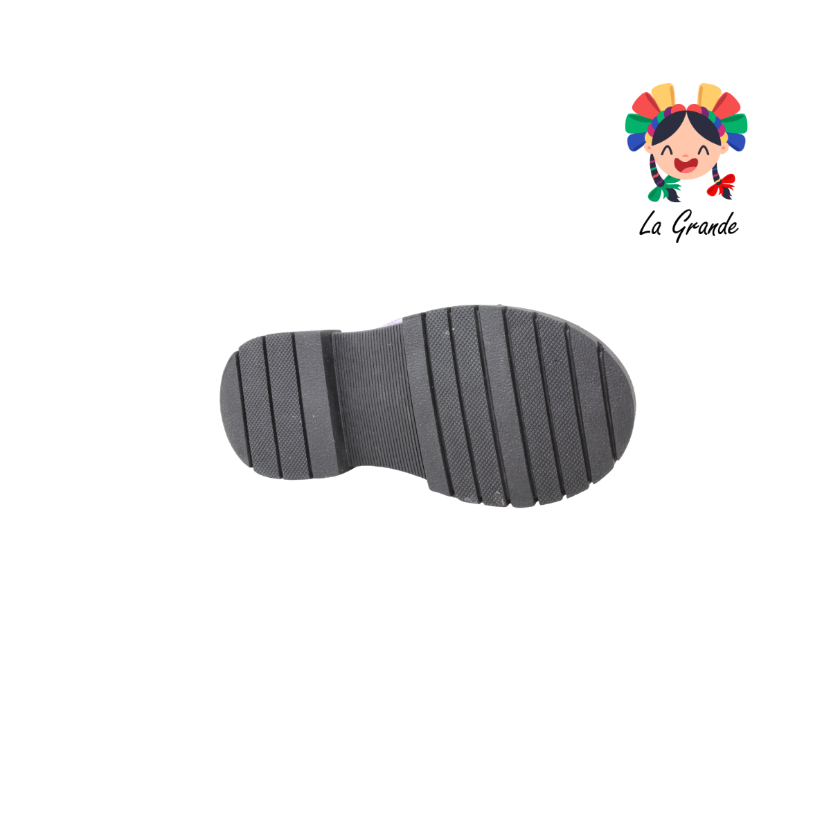 4000 LABU ANDRE LOV Negro Charol Bota con Luz Led para Niña