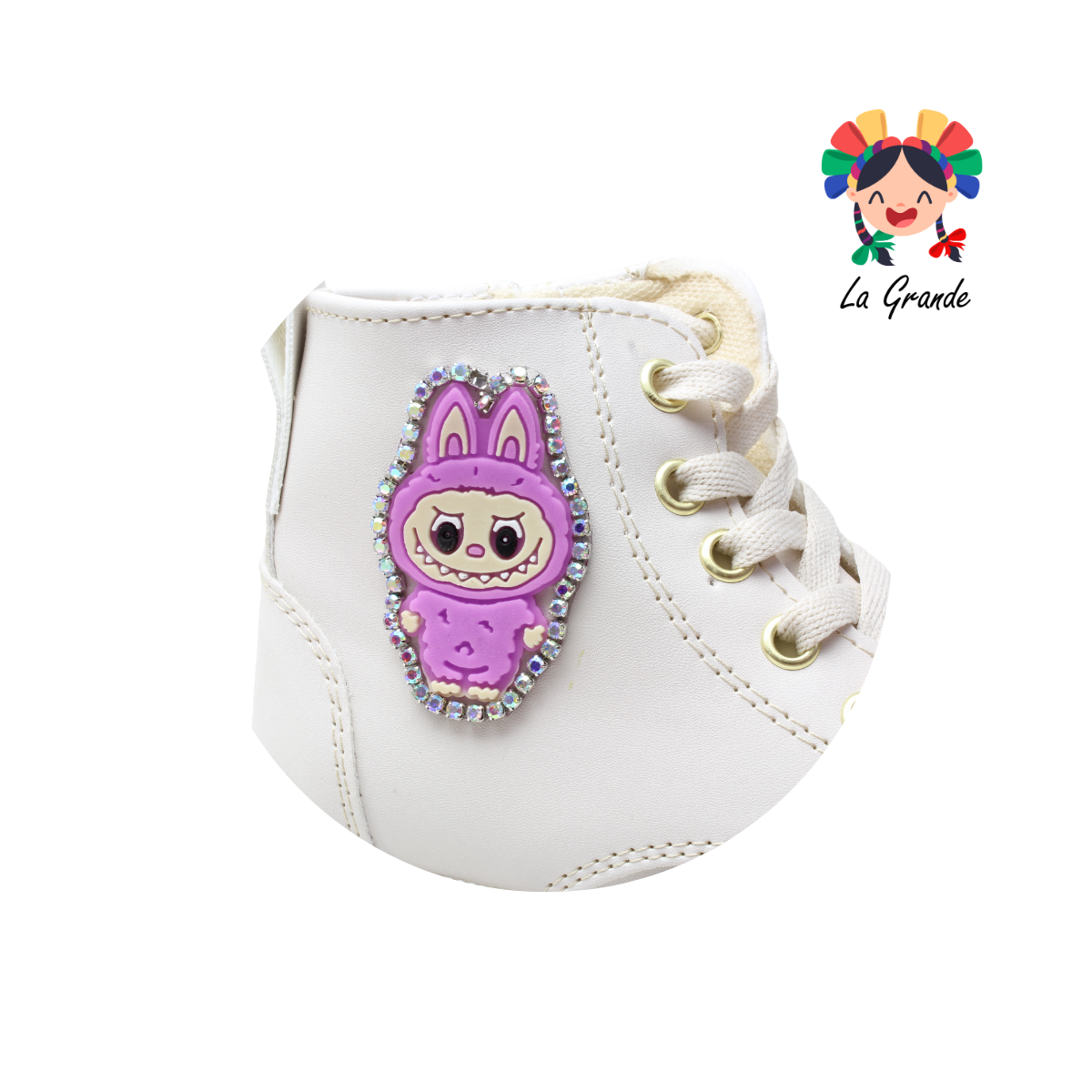 4000 LABU ANDRE LOV Latte Cabra Bota con Luz Led para Niña