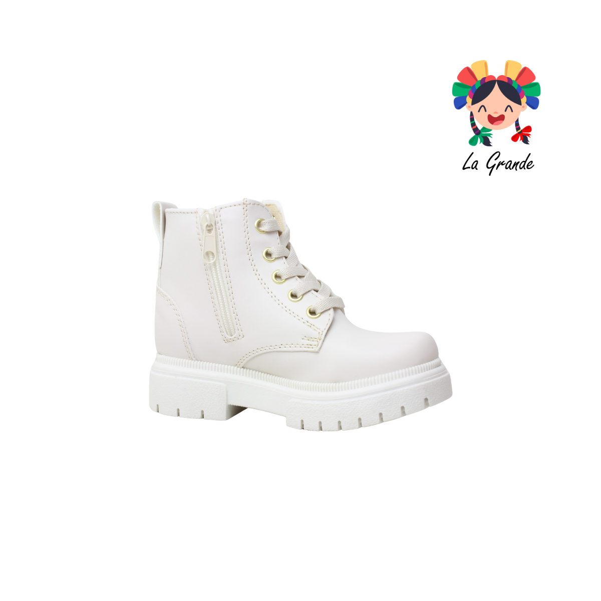4000 LABU ANDRE LOV Latte Cabra Bota con Luz Led para Niña