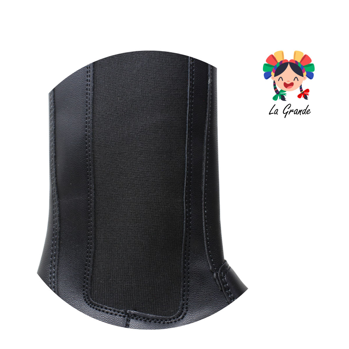 4000 SHADOW Negro Napa Bota Alta para Dama