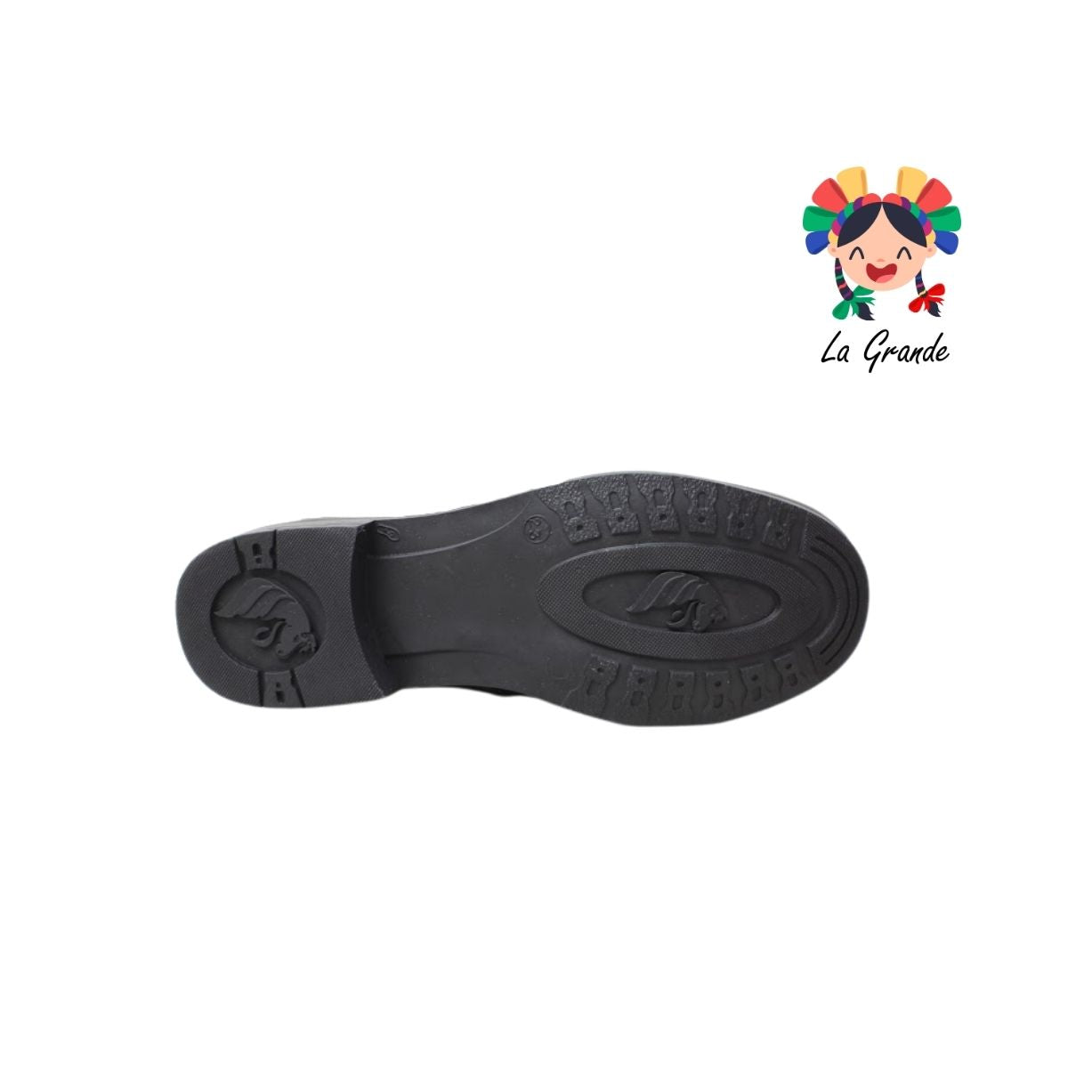 4004 BRIANDA Negro Piel Bota para Dama