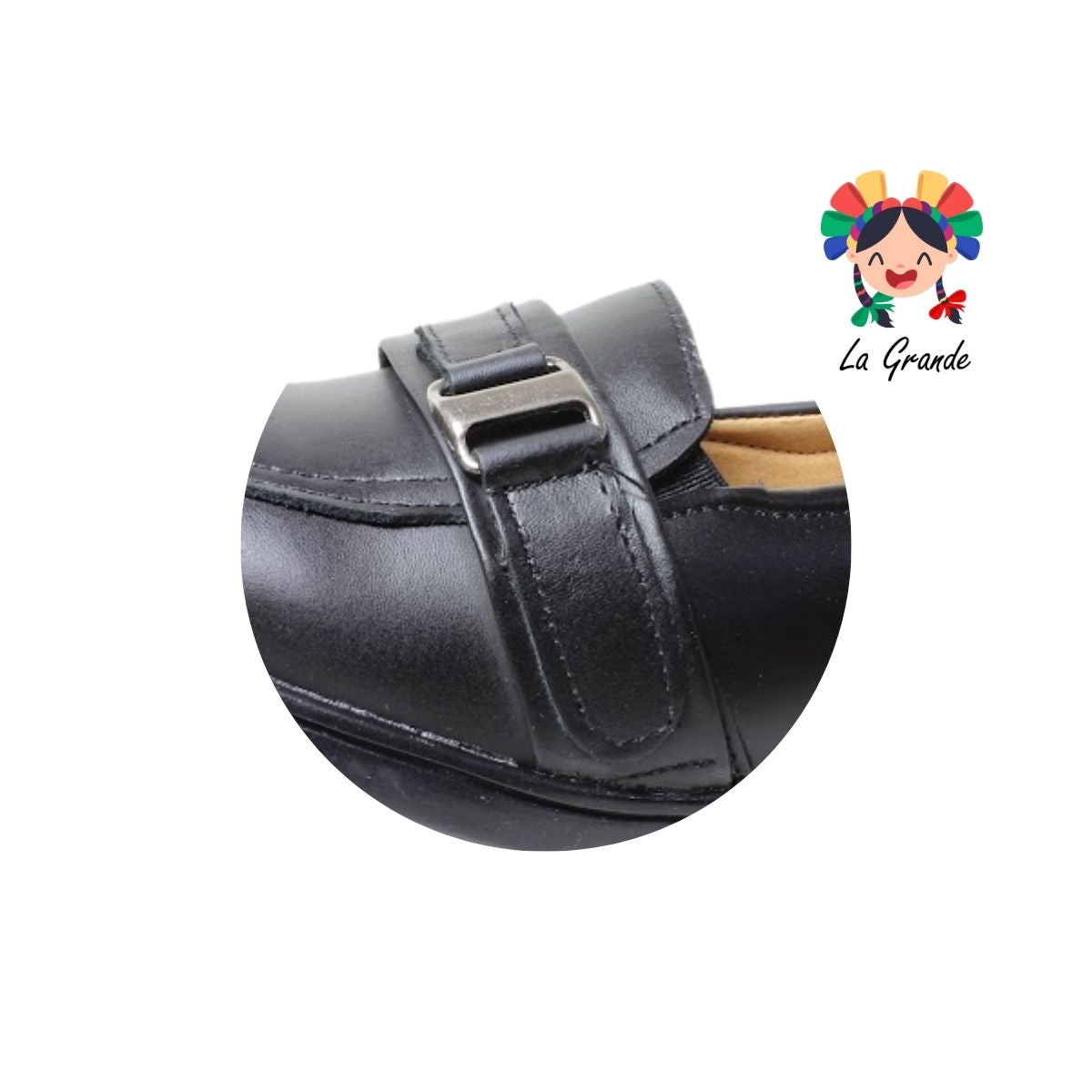 402 CHELITAS Negro Piel Zapato Casual para Dama