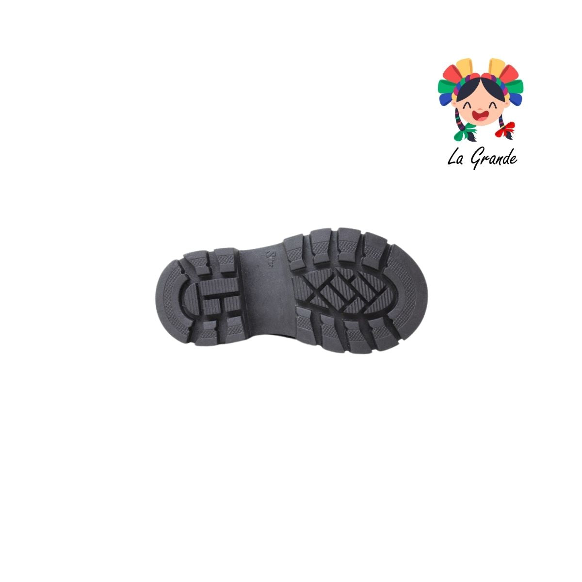 4070 GABRIELA Negro Sintético Bota Casual Niña y Dama