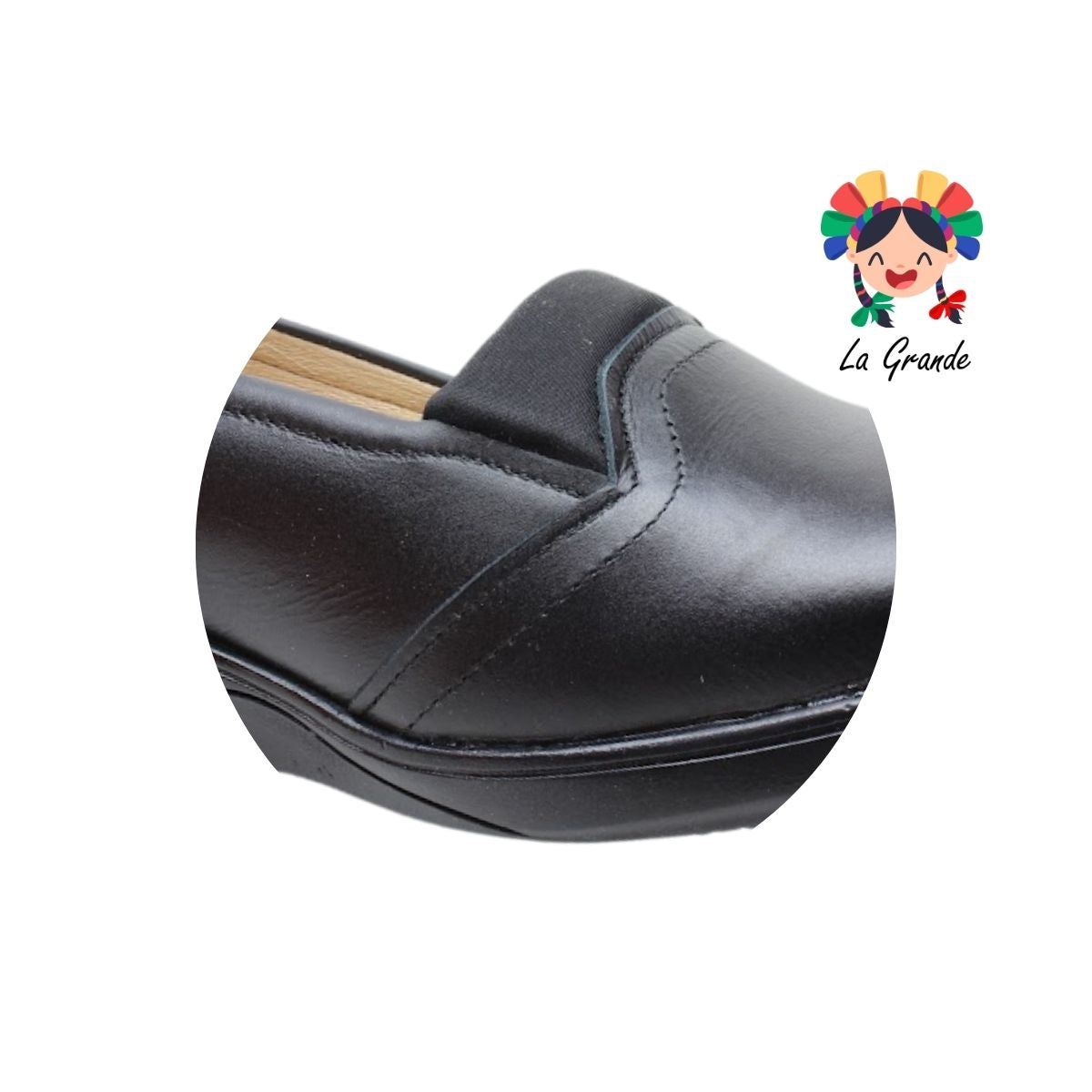 408 CHELITAS Negro Piel Zapato Casual para Dama