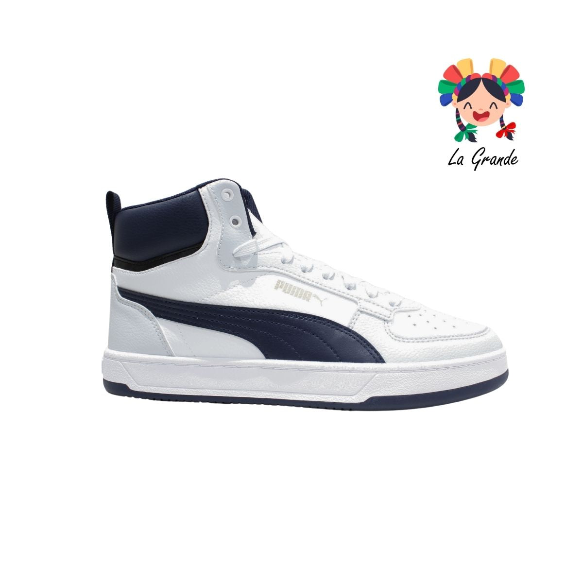 4205 PUMA Azul Mno Bco Sint Tenis Casual Importado Original para Dama y Joven