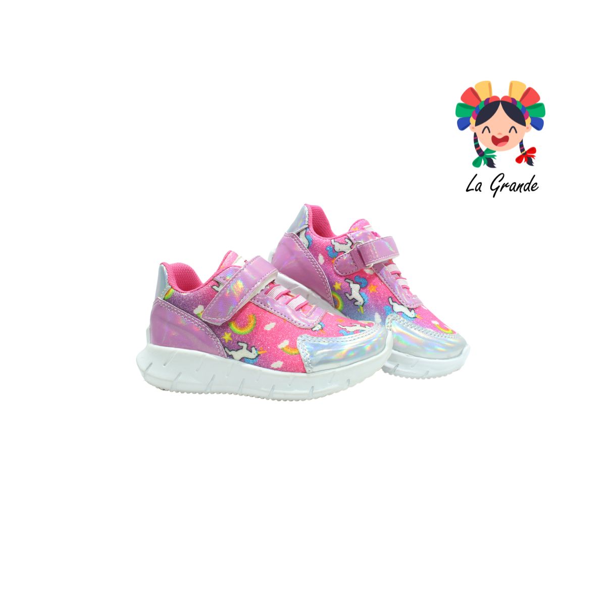 4241 DOMINIQ Fiusha Sint Tenis Casual para Niña