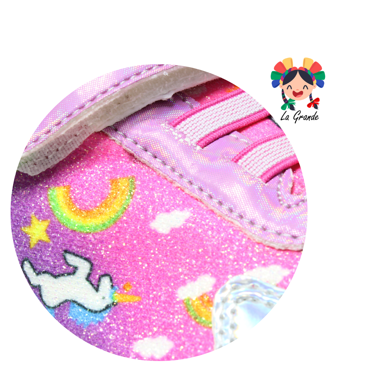 4241 DOMINIQ Fiusha Sint Tenis Casual para Niña