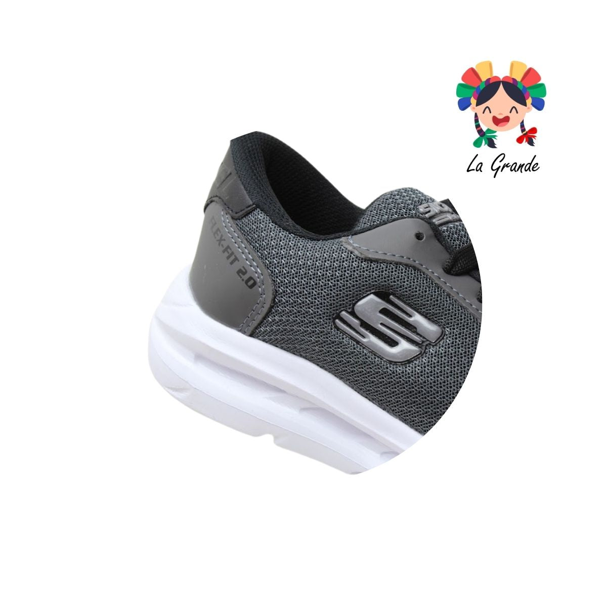 425 SIONEL Oxford Negro Tenis Deportivo para Dama y Joven
