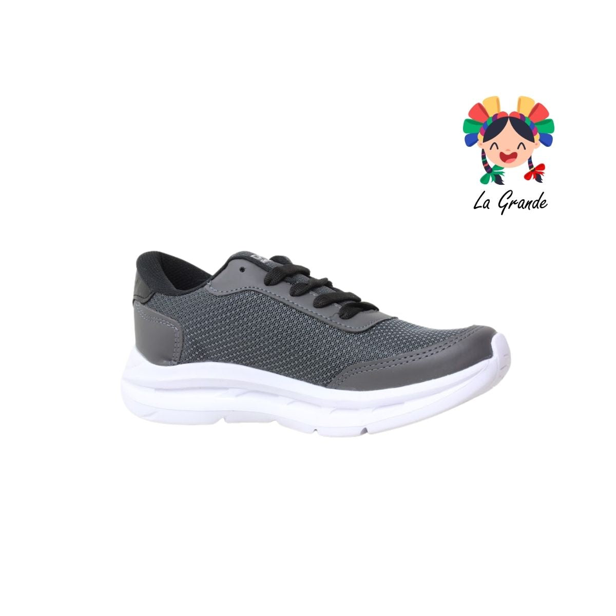 425 SIONEL Oxford Negro Tenis Deportivo para Dama y Joven