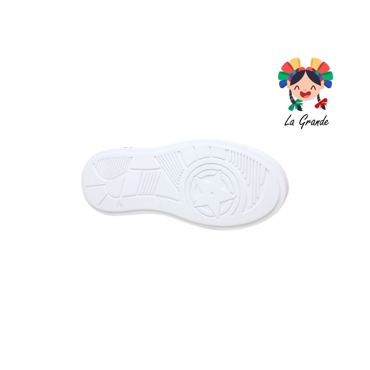 4500 FRIDAYS Bco Rosa Rosa Tenis Casual Urbano para Dama