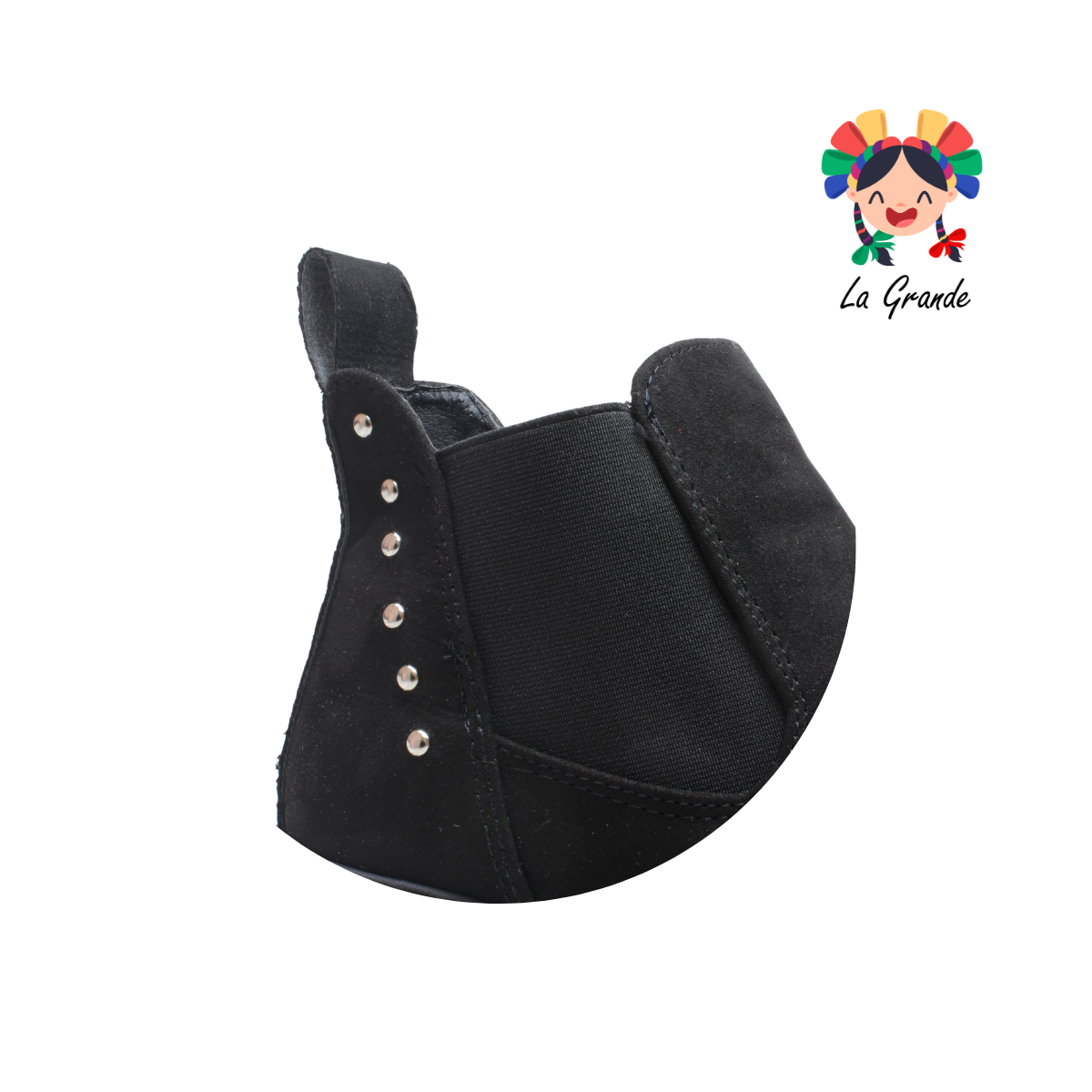 708 YUL Negro Nobuck Bota para Dama