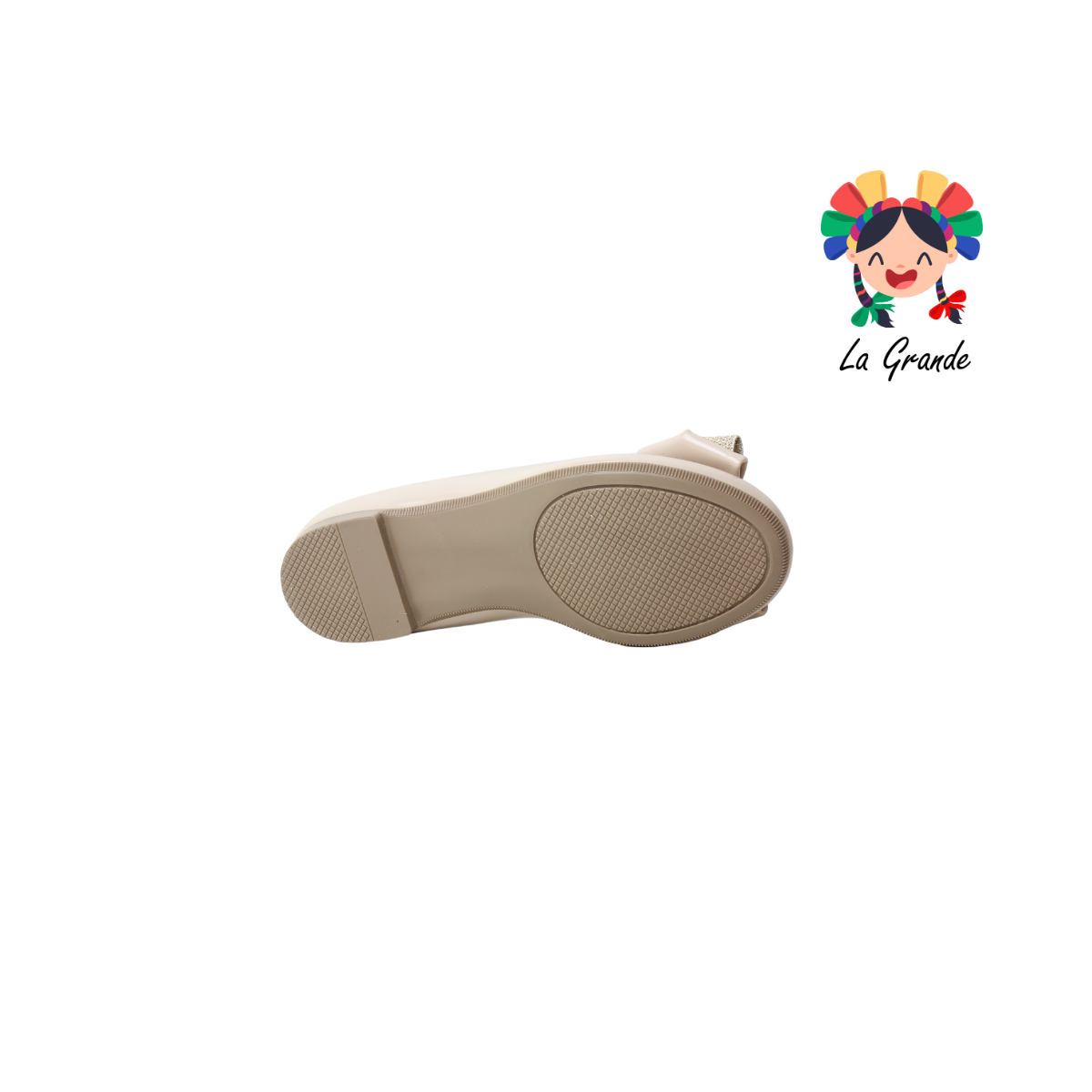 460007 TROPICANA Taiga Rosa Charol Balerina para Niña