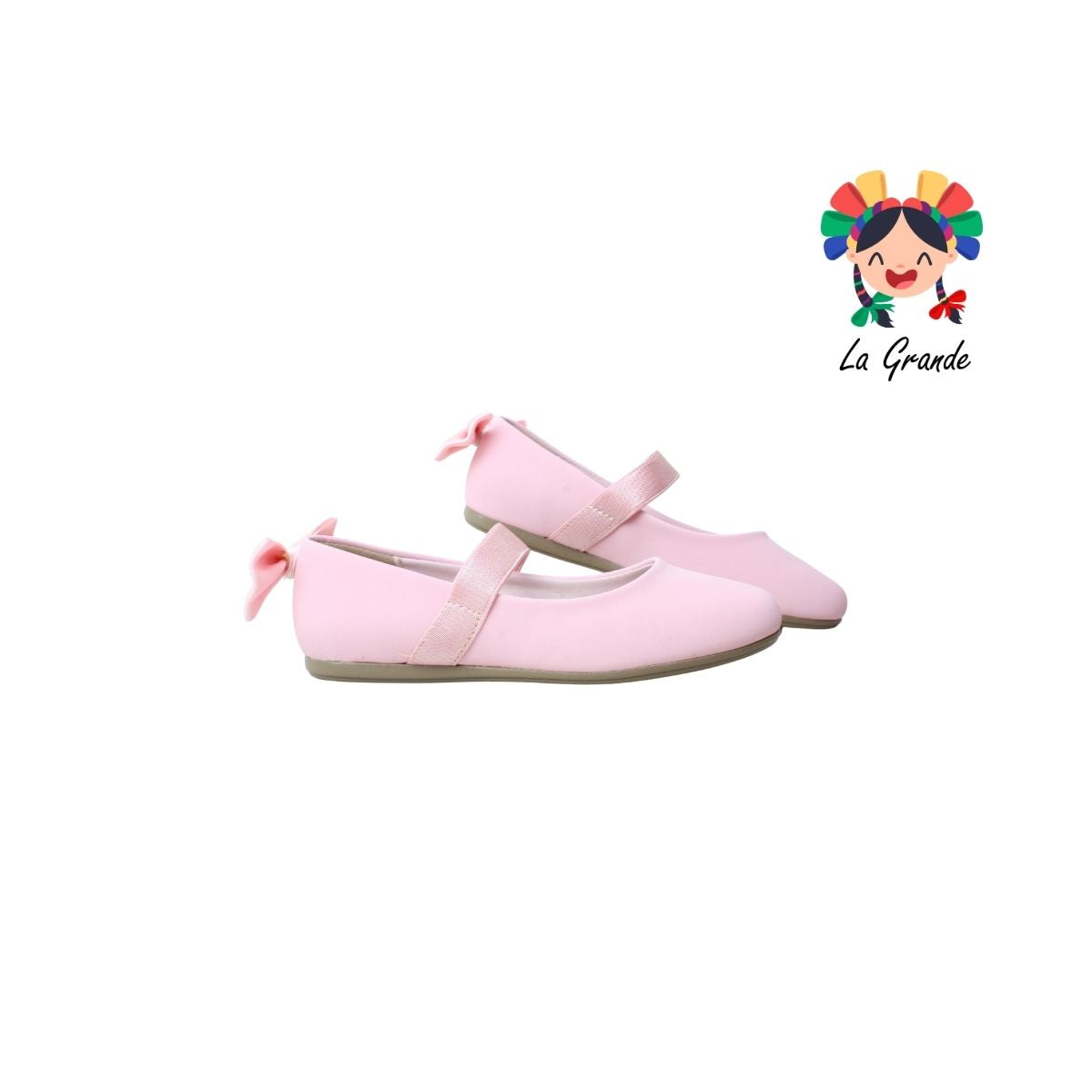 461013 TROPICANA Rosa Napa Balerina para Niña