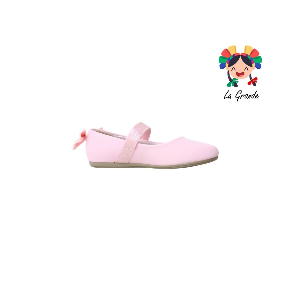 461013 TROPICANA Rosa Napa Balerina para Niña