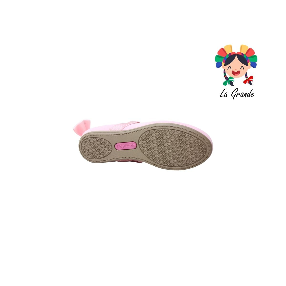 461013 TROPICANA Rosa Napa Balerina para Niña