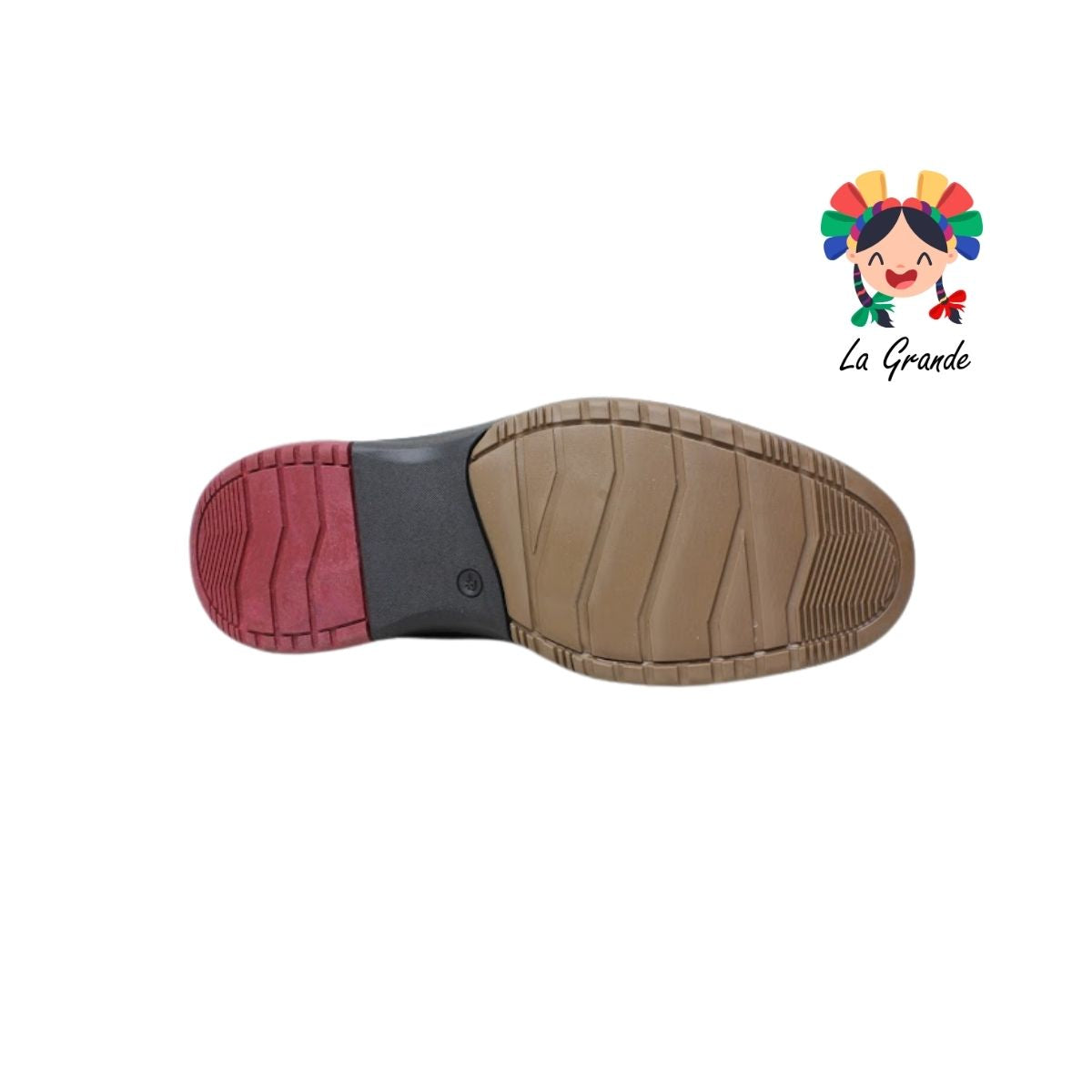4850 CUSTOM Negro Camel Nobuck Zapato Casual para Caballero