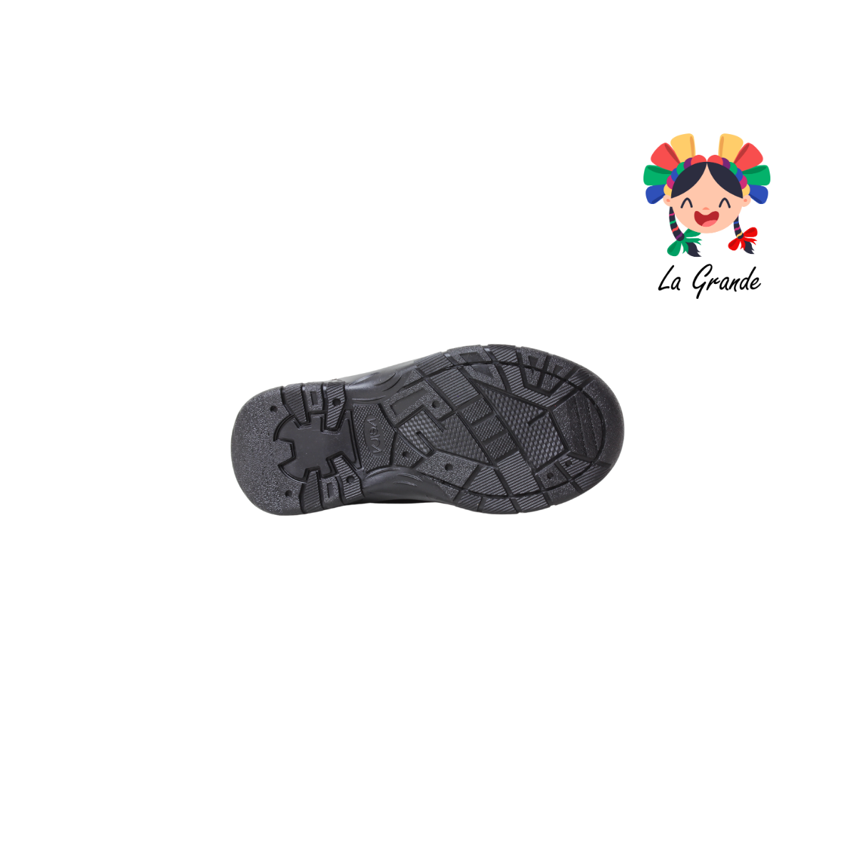 905 VELRA Negro Azul Sint Zapato Escolar para Niño y Joven