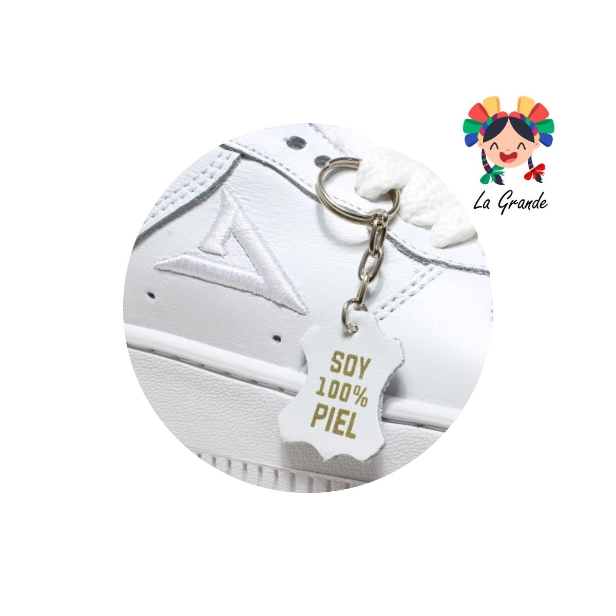 500 VANPI Blanco Blanco Piel Tenis Escolares para Joven, Dama y Caballero