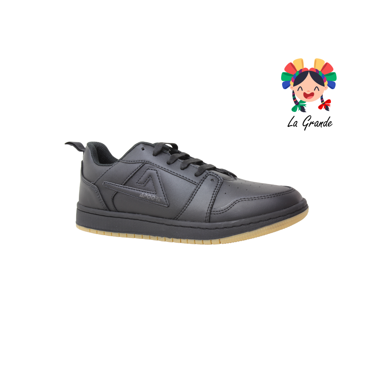 5021 APOORT Negro Tenis Casual para Caballero