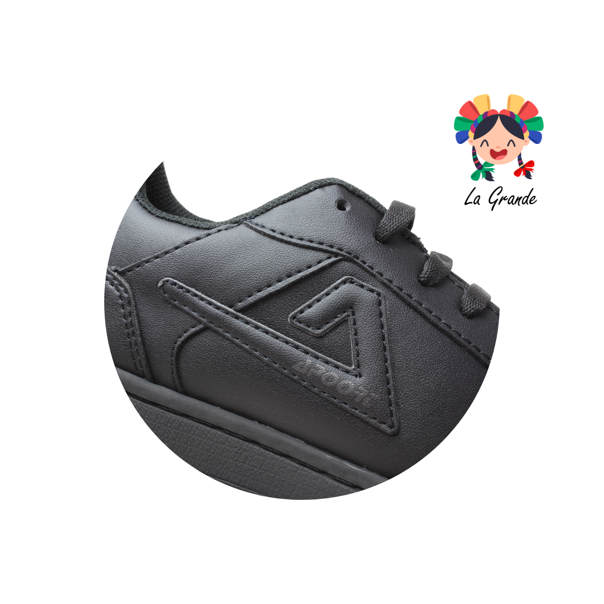 5021 APOORT Negro Tenis Casual para Caballero