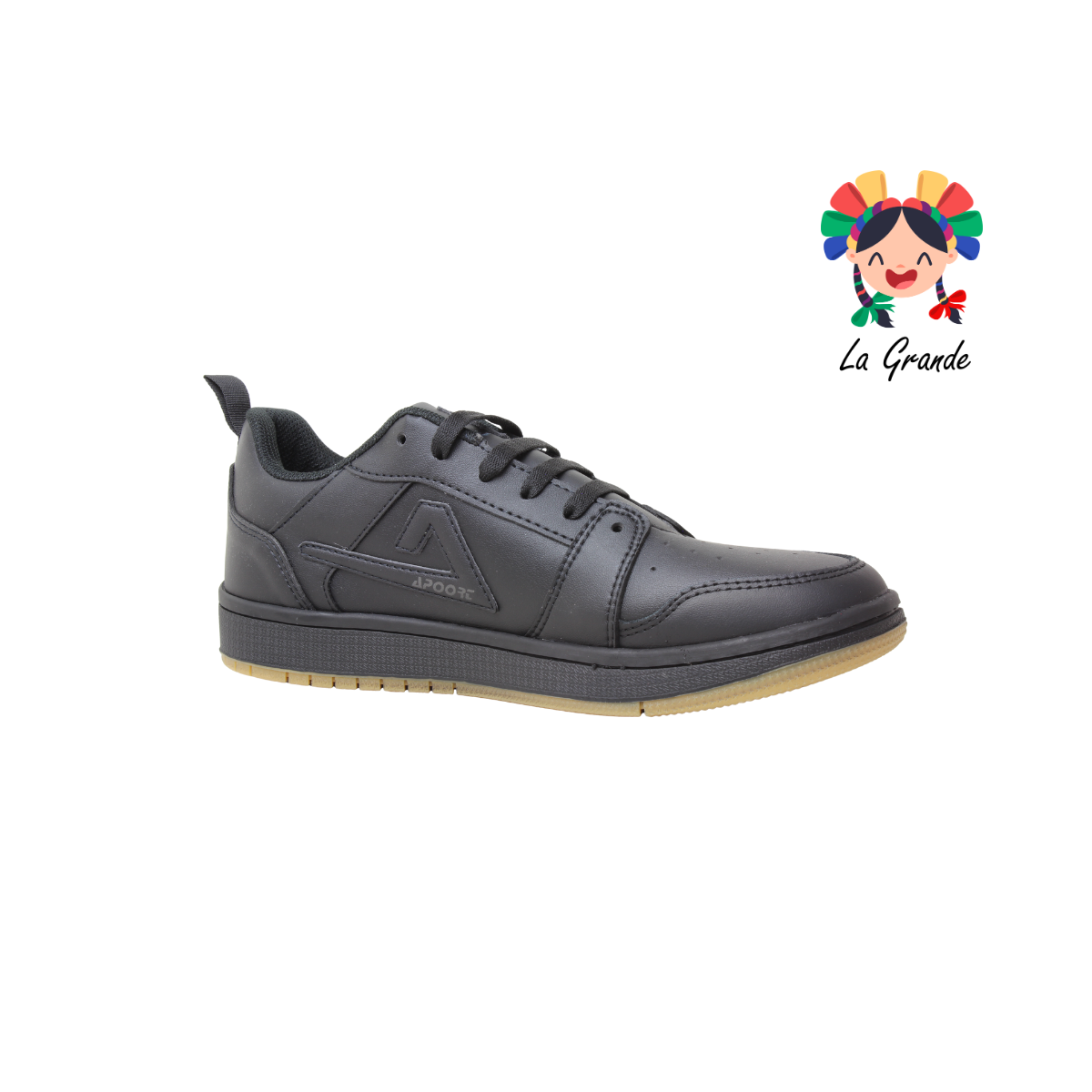 5021 APOORT Negro Tenis Casual para Caballero