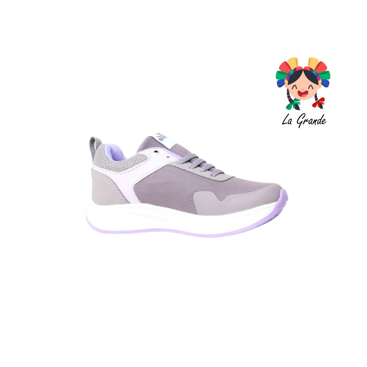 503 SPEIS10 Púrpura Lila Tenis Deportivo para Dama