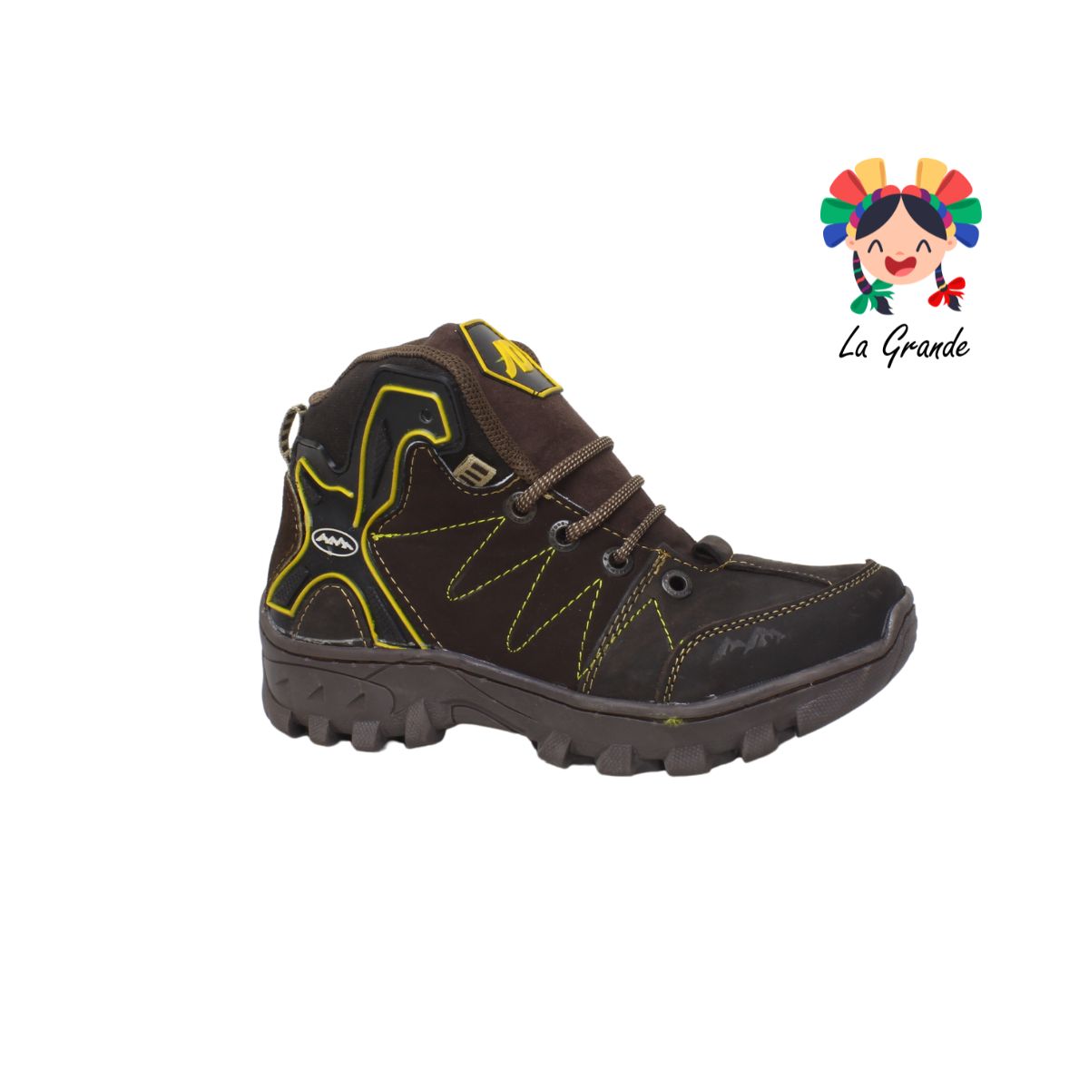 5200 CROSS-X Café Nobuck Bota de Montaña para Joven y Dama