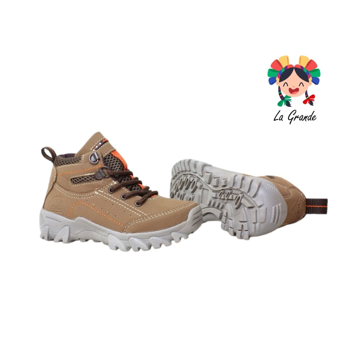 537 MINI BOYS Camel Naranja Sint Bota de Montaña para Bebé y Niño