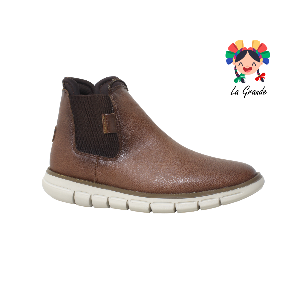 5557 CUSTOM Tan Flother Sint Bota para Caballero