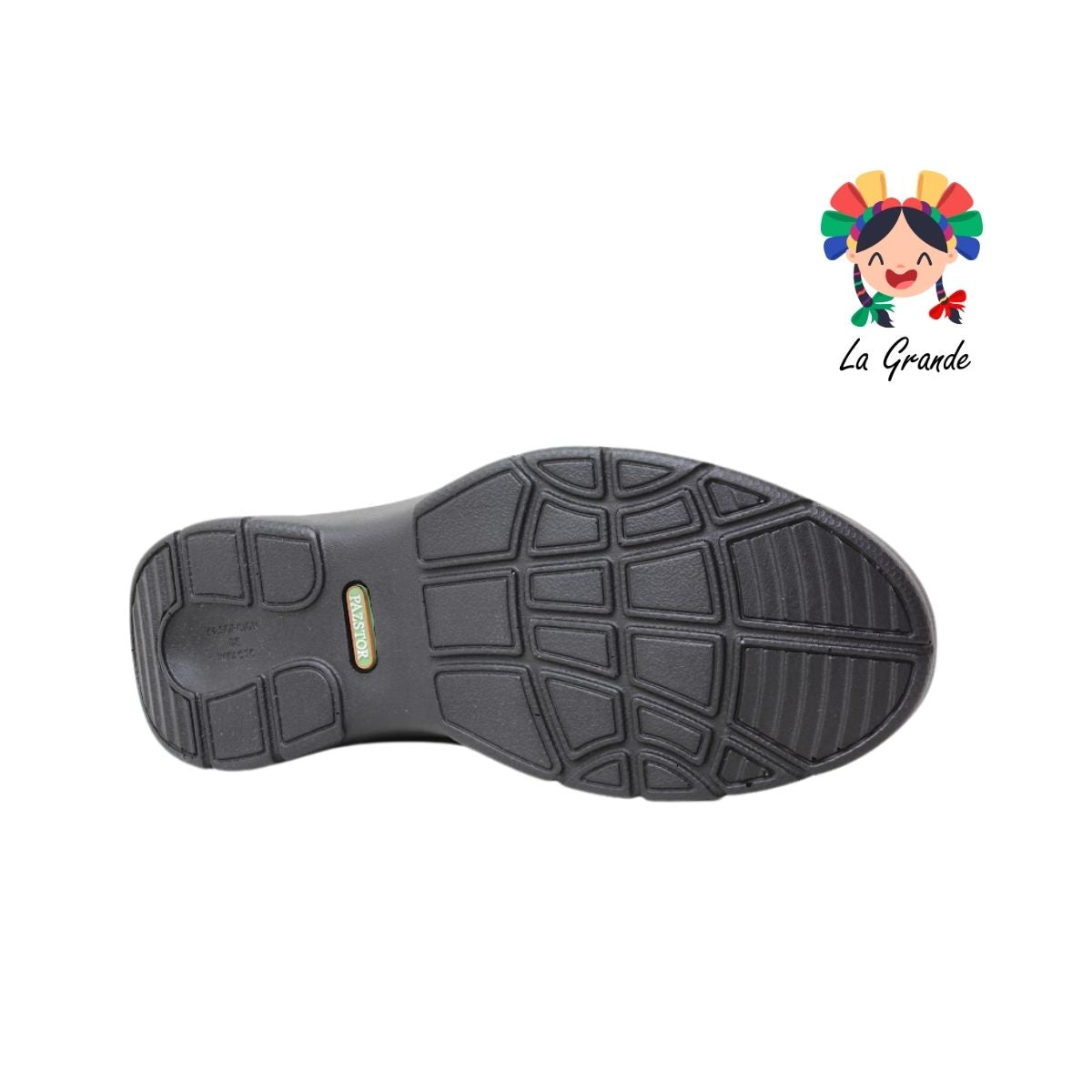 5713 PAZSTOR Negro Piel Zapato Casual para Caballero