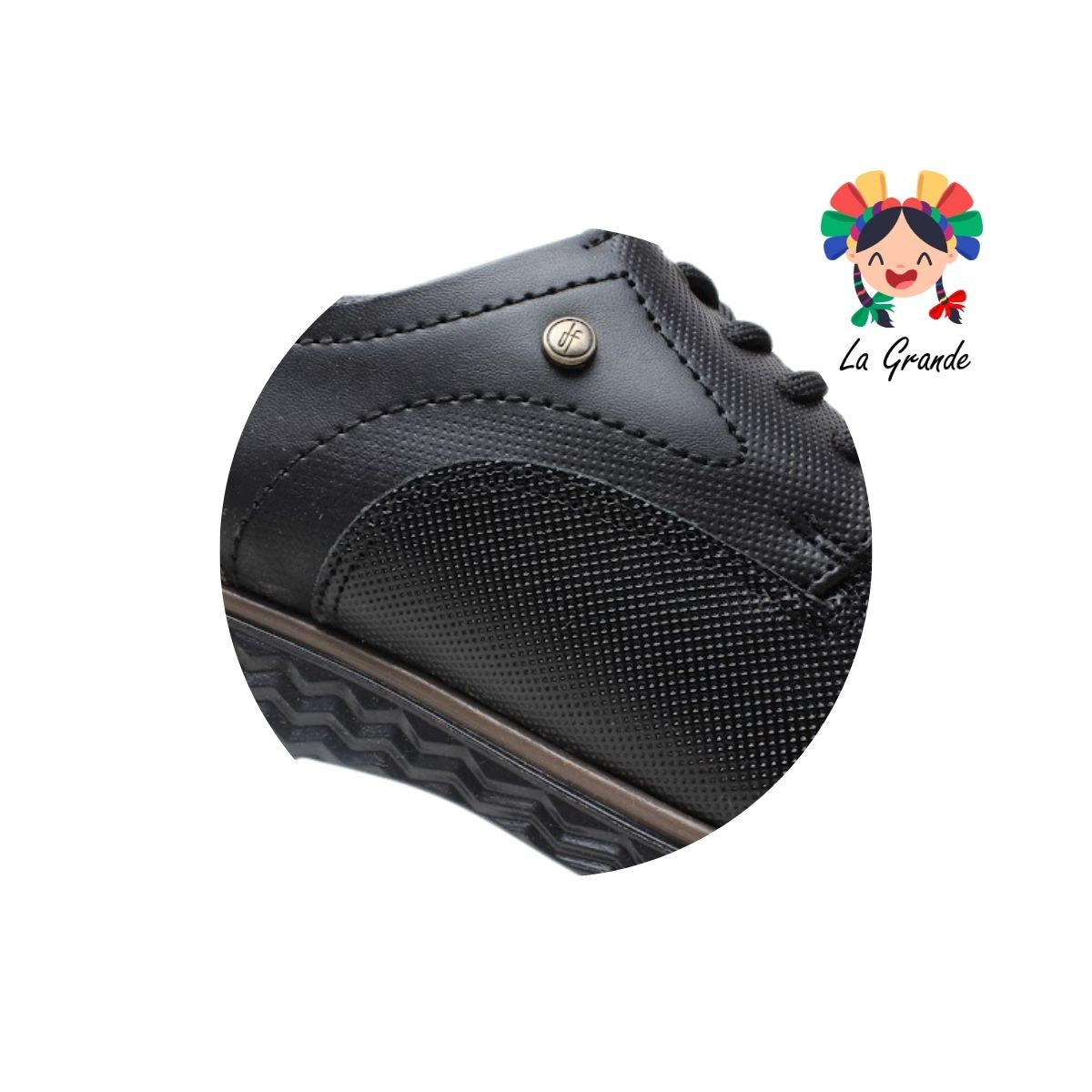 5717 DIEGO FERRATI Negro Café Zapato Casual para Caballero