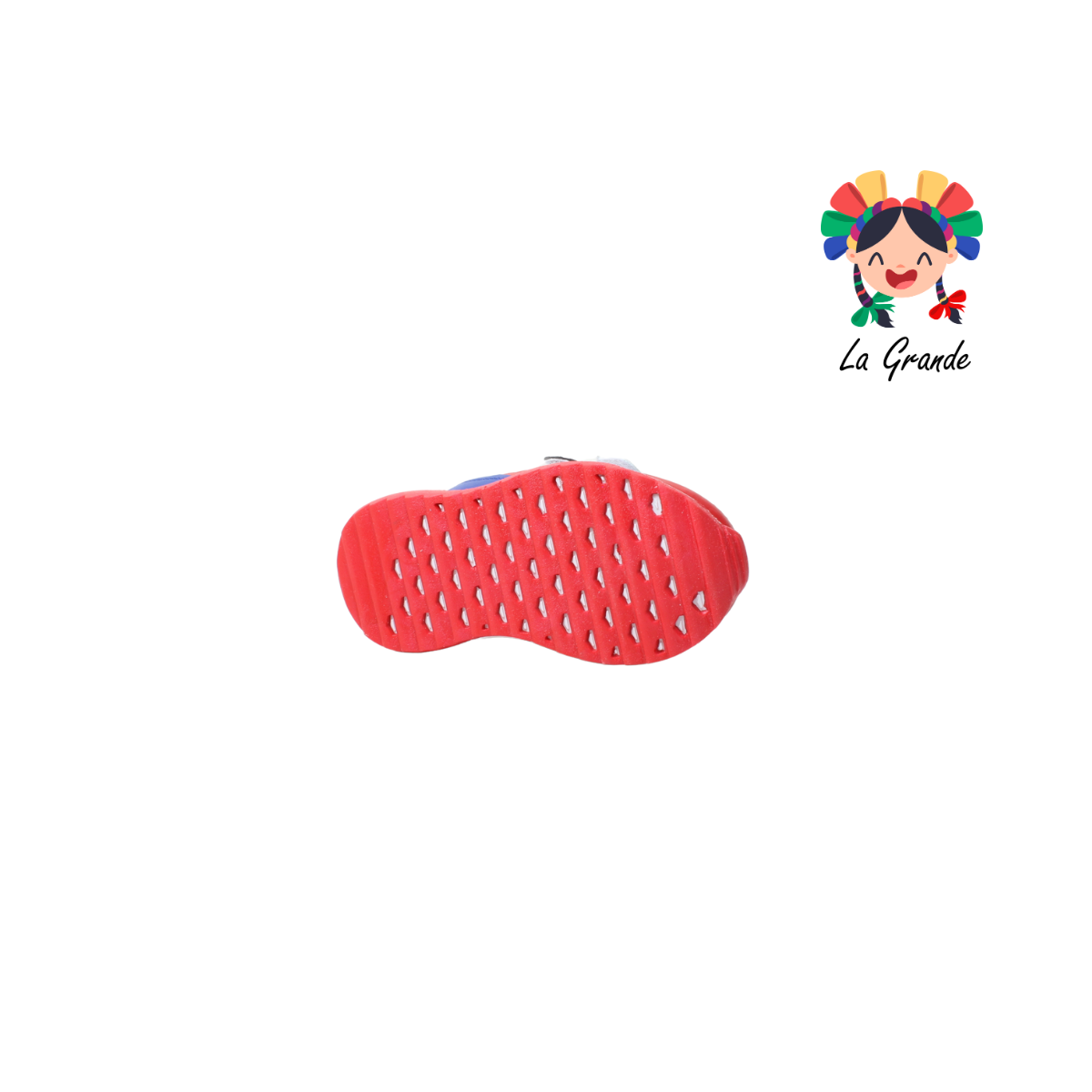 590 Araña FON-VER Blanco Rojo Tenis Casual para Bebé