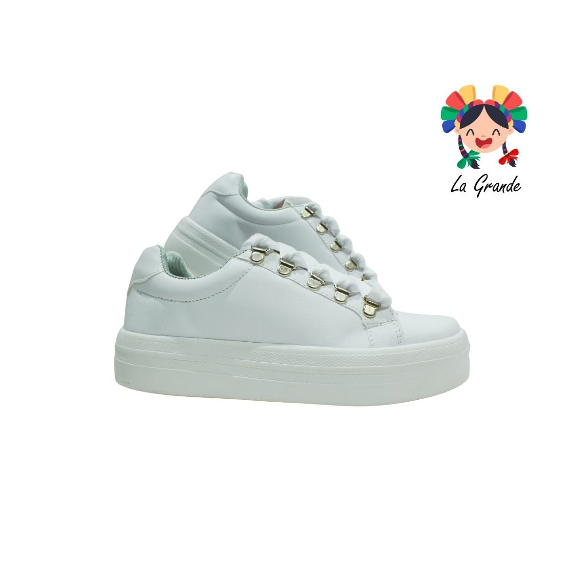 600 LINE SPORT Blanco Sint Tenis Casual para Dama