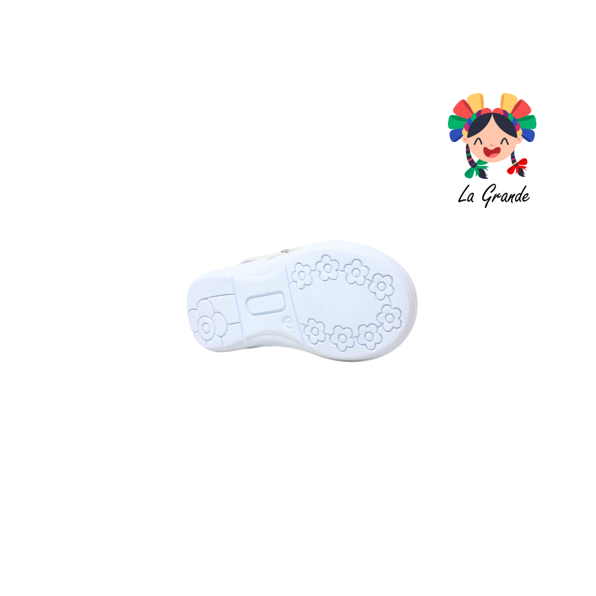 605 CHAPATITOS Blanco Charol Zapato Casual para Bebé y Niña