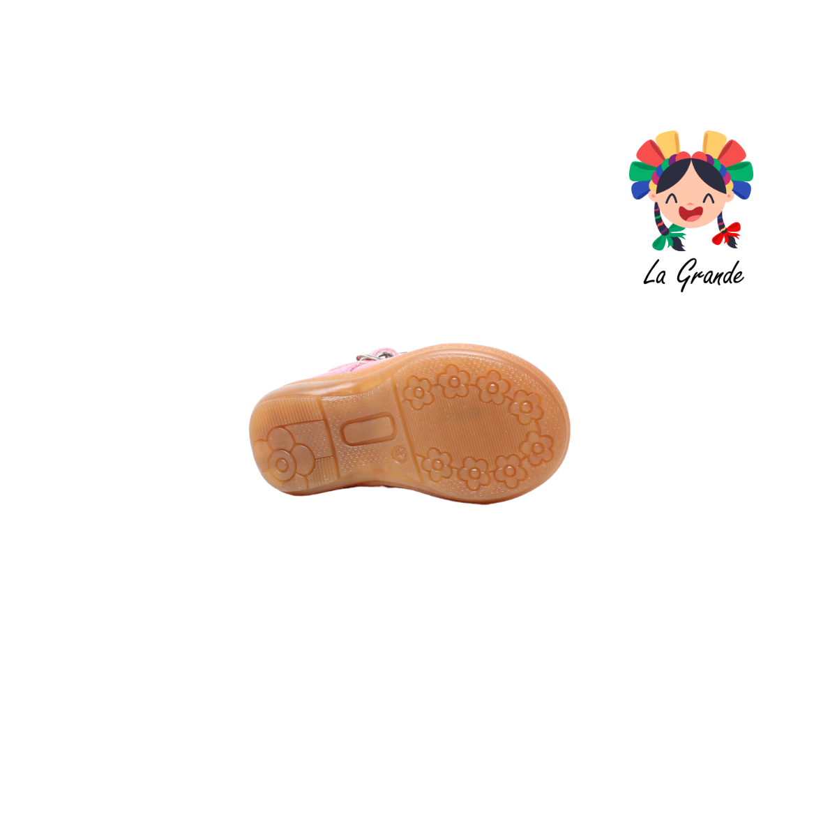 605 CHAPATITOS Coral Charol Zapato Casual para Bebé y Niña