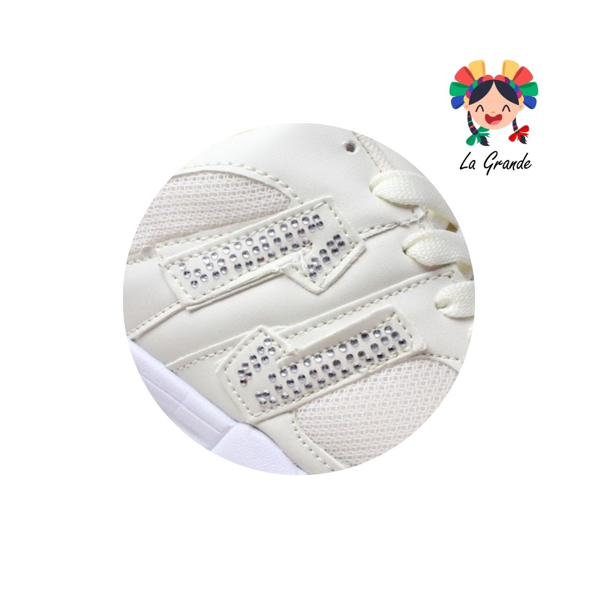 6090 ESPIRIT Latte Tenis Deportivo para Dama