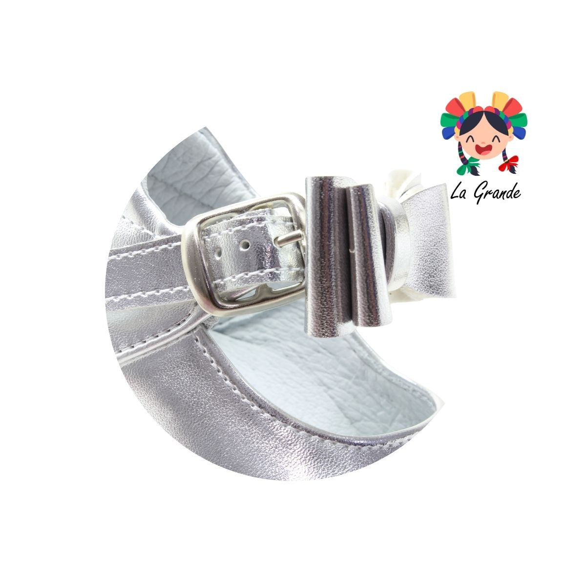 618 CORAJITO Plata Sintético Zapato Casual para Bebé