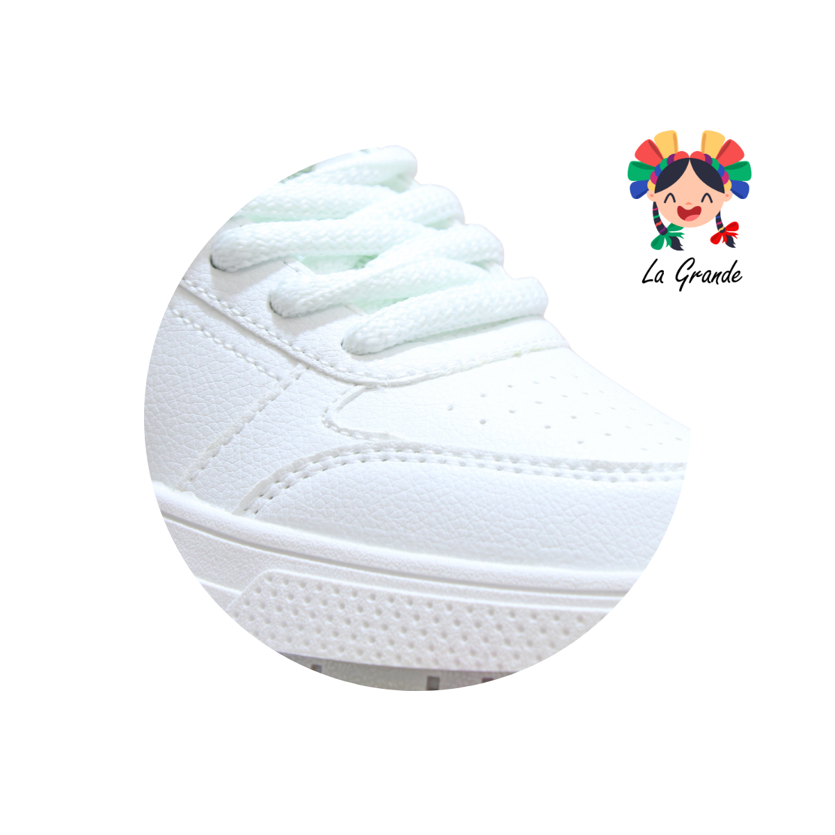 1087470 CHARLY Blanco Blanco Deportivo para Dama y Joven