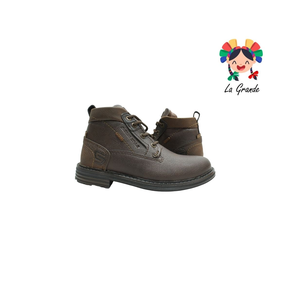 6220 CUSTOM Café Bota Casual para Niño
