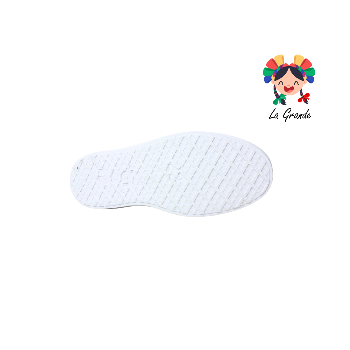 6721 DOGI Blanco Piel Tenis Escolar para Dama y Joven